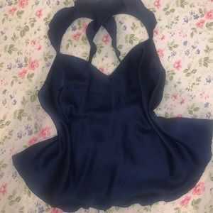Satin Cami Set Sz M